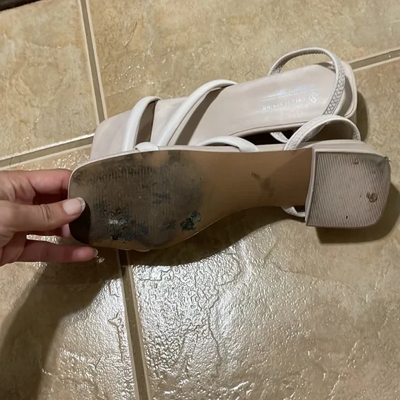 Call It Spring White Sandals - Picture 3 of 3